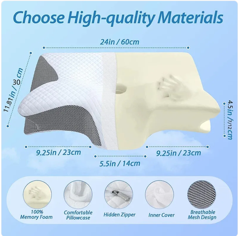 Almohada Cervical de Espuma viscoelastica