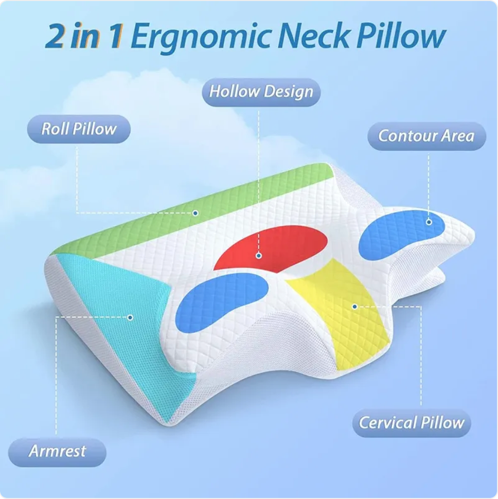 Almohada Cervical de Espuma viscoelastica